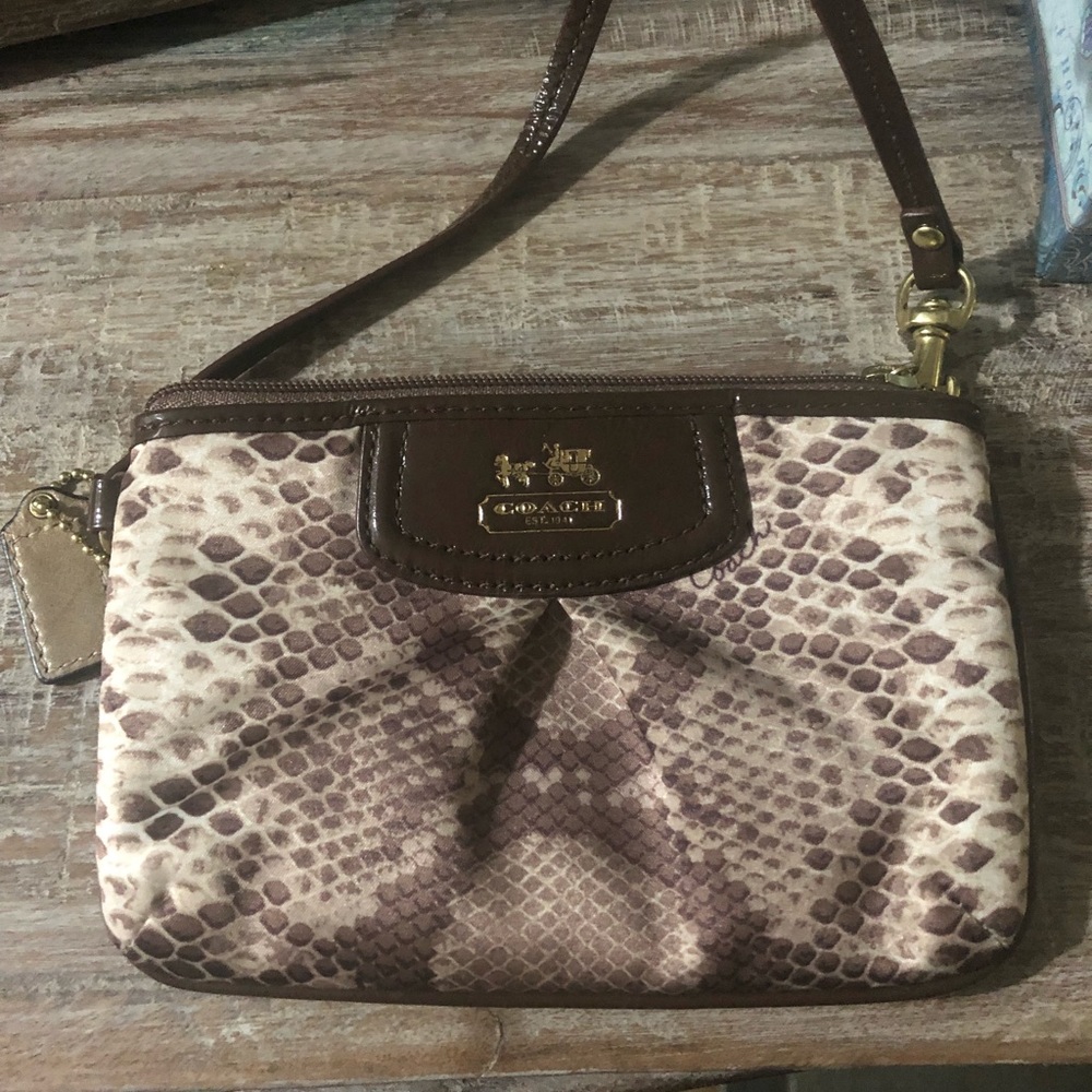 Coach wristlet